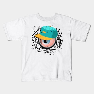 Monster Eys Teenager Graffiti Kids T-Shirt